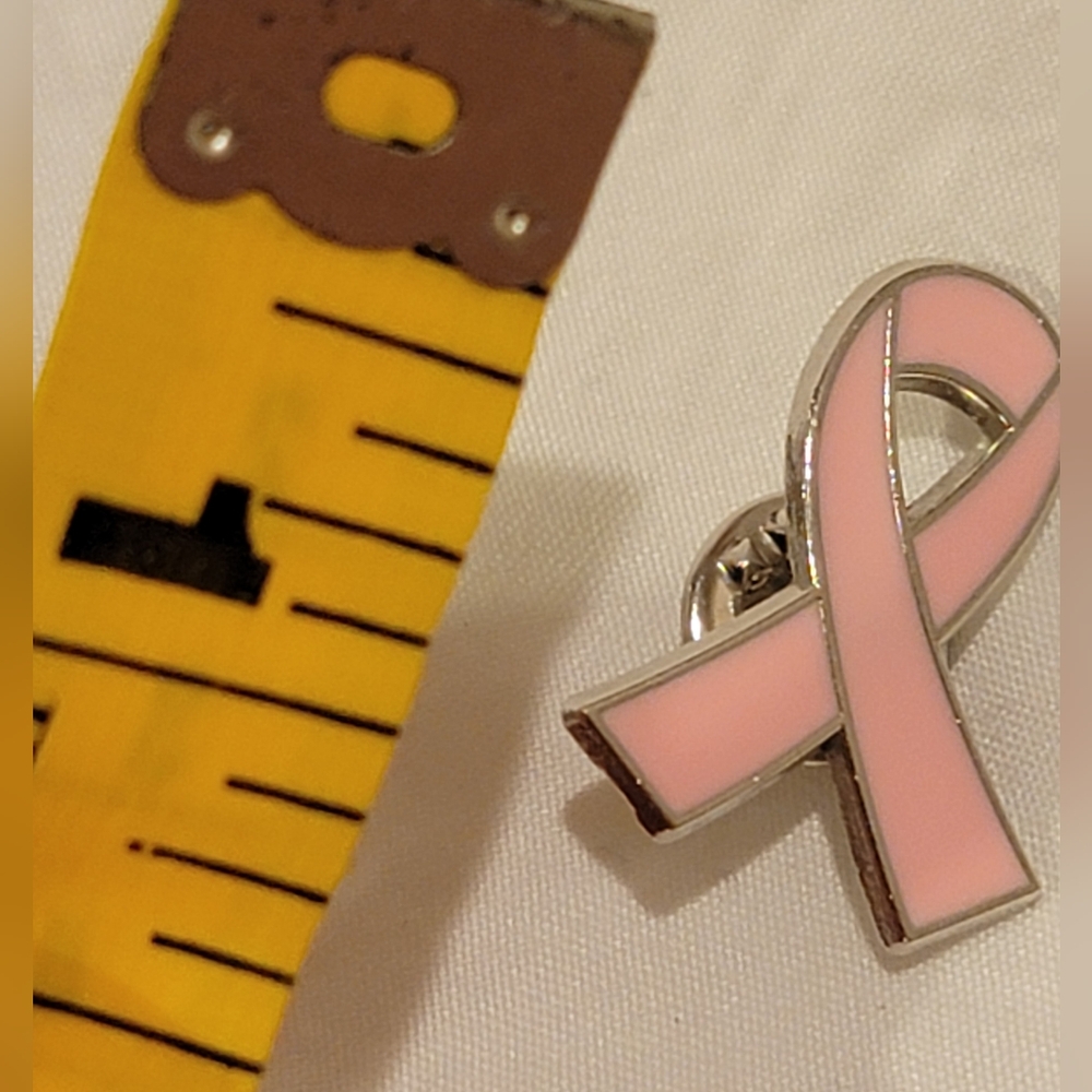 Pink Breast Cancer Awareness Ribbon Pin With Storage Box - Picture 8 of 15